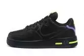 tendances nike air force one react livraison gratuite lf314101076504 black vert